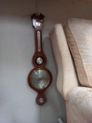 A modern Victorian style barometer, COLLECT ONLY.
