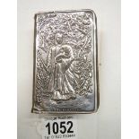 A silver fronted 'The Book Of Common Prayer' hall marked Chester 1905, maker J & R G.