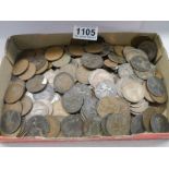 A mixed lot of interesting old coins.