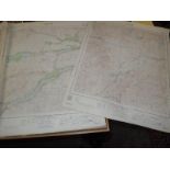 A portfolio of ordnance survey maps. (UA + Overseas )