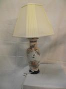 A Chinese vase table lamp COLLECT ONLY