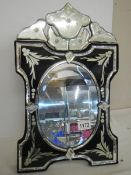 A Venetian style dressing table mirror, COLLECT ONLY.
