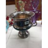 An Arthur Price silver plate ice bucket