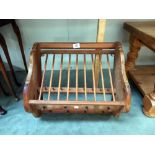 A pine kitchen plate wall rack with an antique wax finish COLLECT ONLY