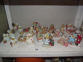 18 Cherished Teddies figures (all Christmas)