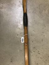 A vintage Jaques Golden Arrow 5'2" long bow for 26" arrows, (no arrows).