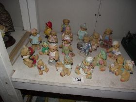 19 chesrished teddies figures