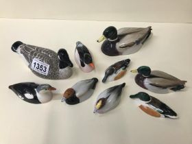 10 Beswick & John Beswick ducks