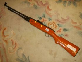 A pump action air rifle, a/f, COLLECT ONLY.