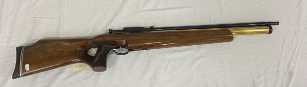 A .22 Daystate Huntsman Air Rifle SWP 3000 PSI S No HL1321 with a brass tube COLLECT ONLY