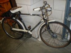 A vintage Raleigh Trent Tourist Bike.