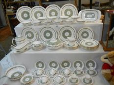In excess of 70 pieces of Spode Provence pattern tea and dinnerware, COLLECT ONLY.