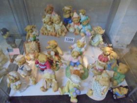 Twenty Cherished Teddies figures.