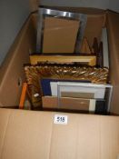 A good lot of modern picture frames, COLLECT ONLY.