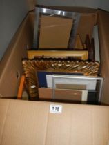 A good lot of modern picture frames, COLLECT ONLY.