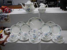 Twenty two pieces of Royal Albert Hamlyn pattern tear ware, COLLECT ONLY.