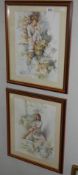 Two late 20th century framed and glazed prints, COLLECT ONLY
