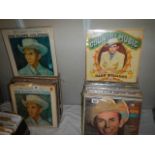 A good lot of Hank Williams LP records.