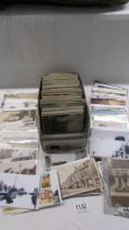 A box of approximatley 400 Lincoln and Lincolnshire postcards.