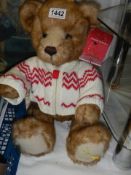 A Harrod's collector's bear.