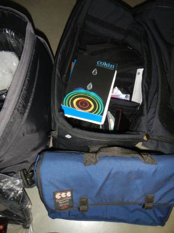 A large lot of camera/lighting accessories including books, bags etc., COLLECT ONLY. - Image 3 of 3