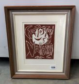Pablo Picasso (1881-1973) Plate signed lithographic print 'Exposition Vallauris' 1955 published1959