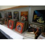 A good large lot of LP records.
