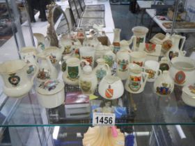 A mixed lot of crested china, COLLECT ONLY.