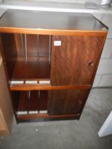 A 1950/60's retro record cabinet, COLLECT ONLY.