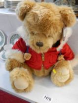 A Harrods collector's bear.