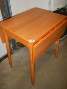 A modern drop leaf kitchen table, COLLECT ONLY/