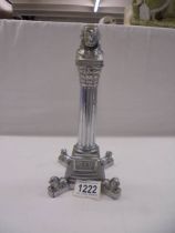 A 1930's Nelson's Column table lighter.