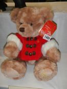 A Harrods collector's bear.