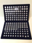 2 trays of silver & later coinage