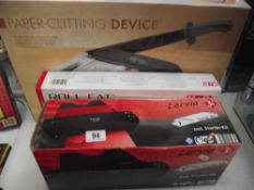 A rotary trimmer, paper cutting device and laminator including starter set COLLECT ONLY