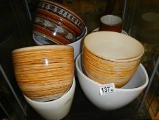 A good lot of pottery planters etc.,
