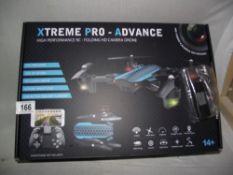 Xtreme pro-advance high performance RC folding HD camera drone