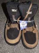 A pair of new Trektek hiking boots size 10.5