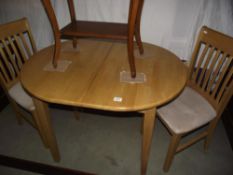 A kitchen table and 2 chairs COLLECT ONLY
