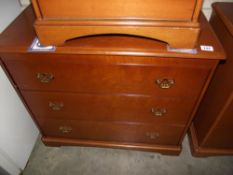 A 3 drawer Stag chest of drawers COLLECT ONLY