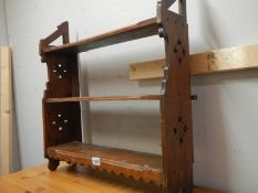 A set of wall mounting shelves, COLLECT ONLY.