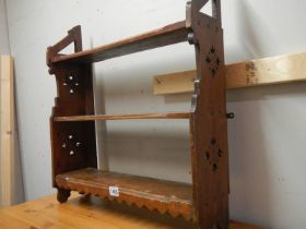 A set of wall mounting shelves, COLLECT ONLY.