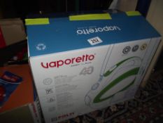 A new boxed Vaporette steam cleaner COLLECT ONLY
