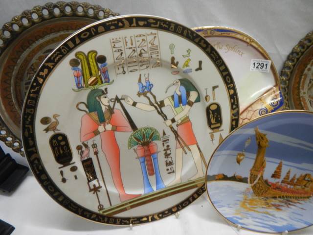 A collection of six Egyptian related plates. - Image 3 of 4