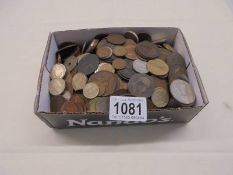 A large lot of assorted coins.