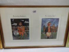 David Cuppleditch (1946-2003) (Louth artist) A pair of pencil signed and numbered limited edition