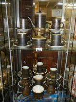 In excess of thirty pieces of Cinque Ports pottery including coffee set, COLLECT ONLY.