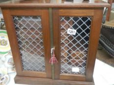 A good quality coin collectors cabinet, COLLECT ONLY.