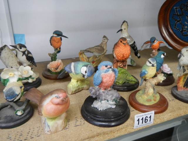 Twelve various bird figures. - Image 3 of 3