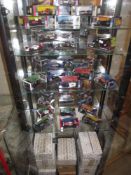 A good collection of Atlas Grand Prix Legends of Formula 1 model cars and 1 other